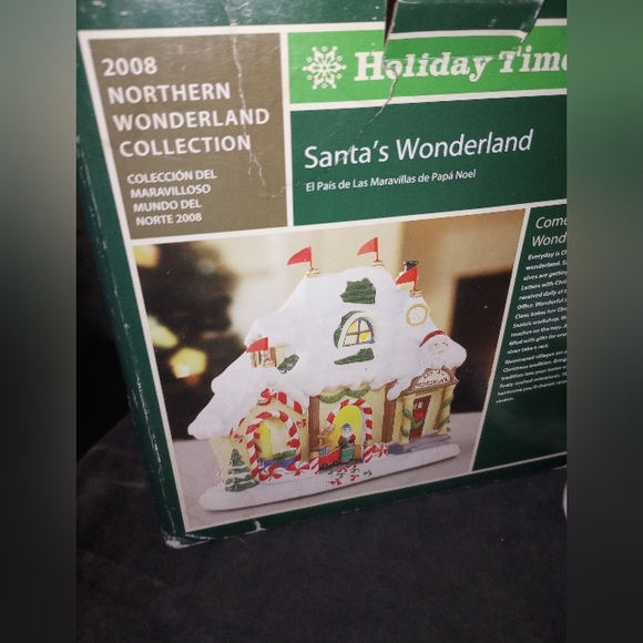2008 Northern Wonderland Collection Holiday Time Santa's Wonderland EUC - Picture 5 of 10